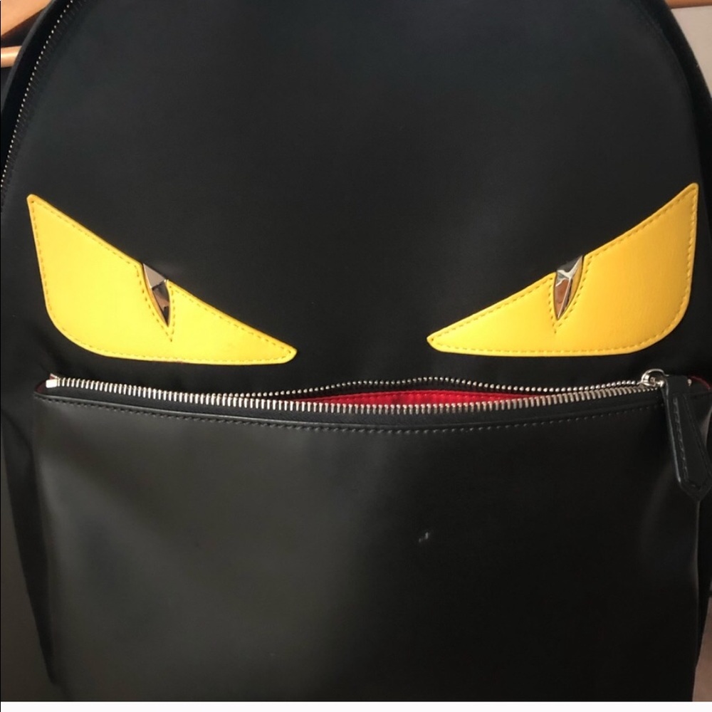 Fendi back pack with recipets